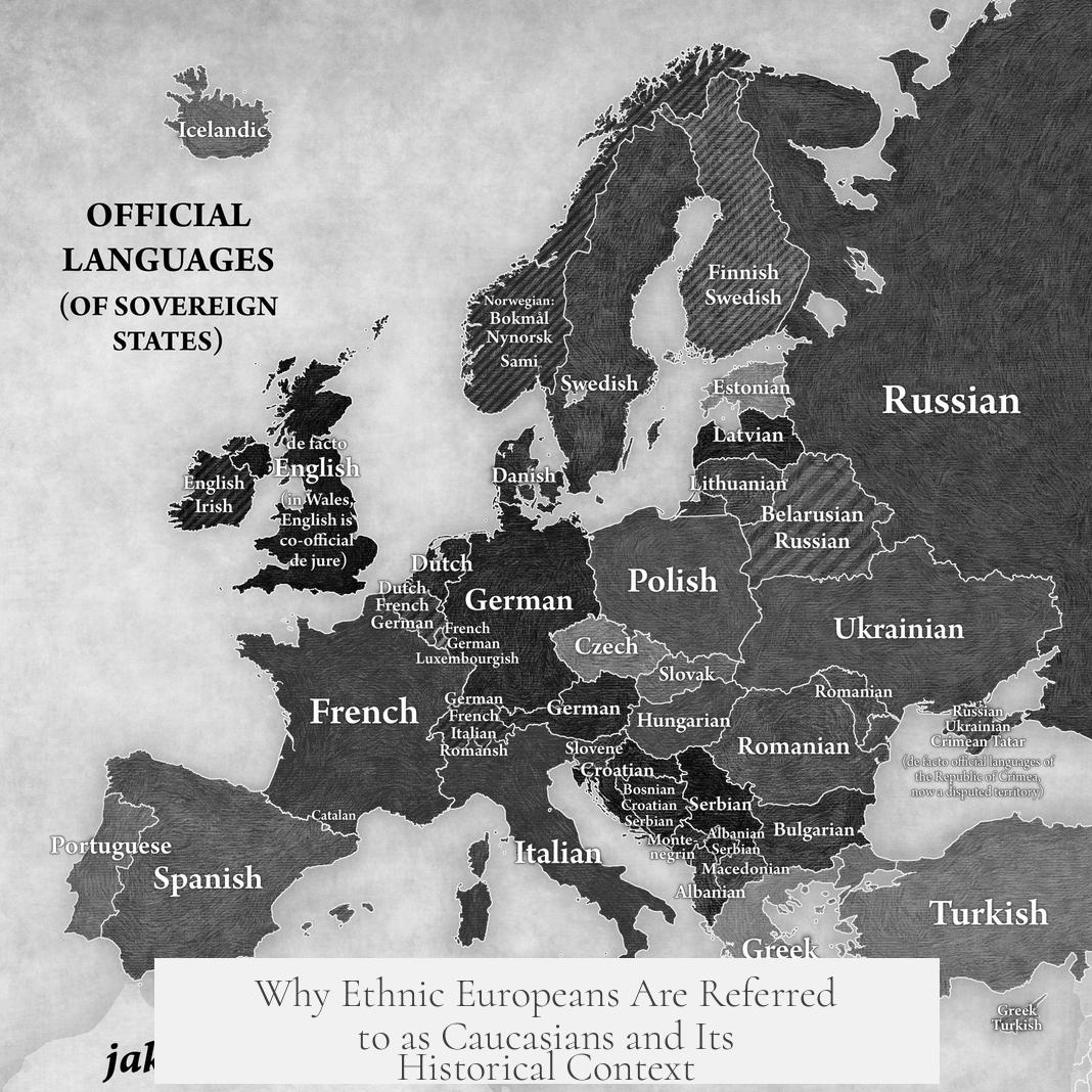 Why Ethnic Europeans Are Referred to as Caucasians and Its Historical Context