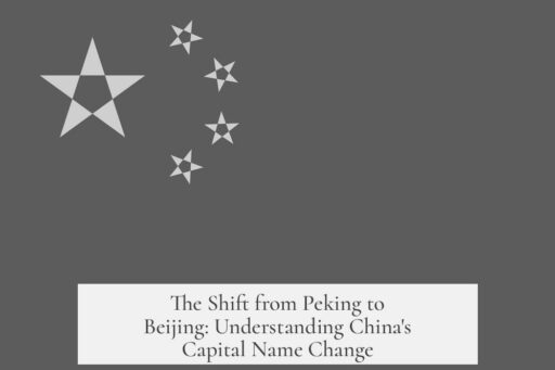 The Shift from Peking to Beijing: Understanding China's Capital Name Change