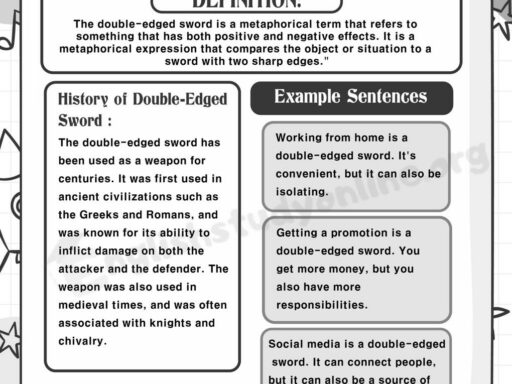 Understanding the Phrase "Double-Edged Sword": Origins, History, and Its Common Misconceptions