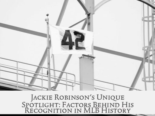 Jackie Robinson's Unique Spotlight: Factors Behind His Recognition in MLB History