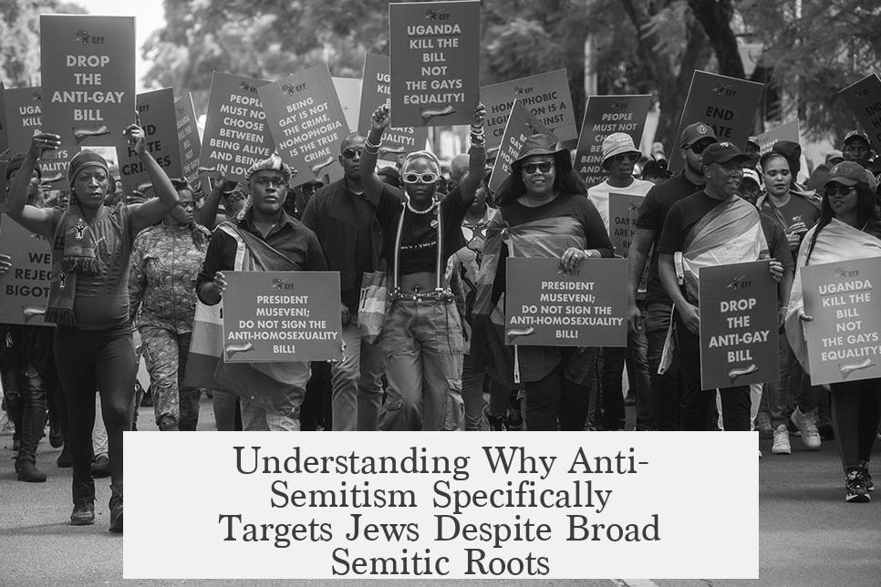 Understanding Why Anti-Semitism Specifically Targets Jews Despite Broad Semitic Roots