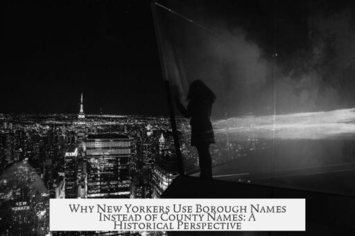 Why New Yorkers Use Borough Names Instead of County Names: A Historical Perspective