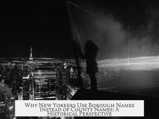 Why New Yorkers Use Borough Names Instead of County Names: A Historical Perspective