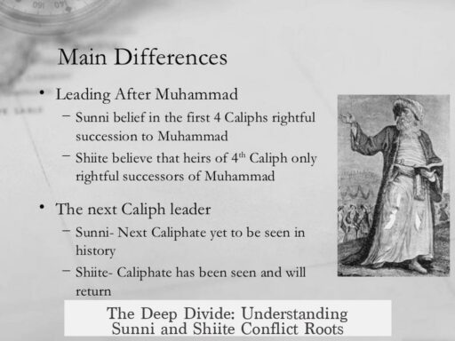 The Deep Divide: Understanding Sunni and Shiite Conflict Roots