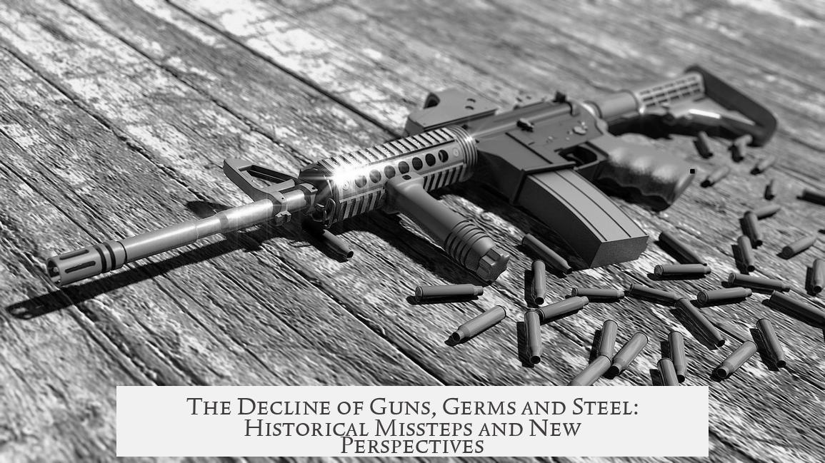 The Decline of Guns, Germs and Steel: Historical Missteps and New Perspectives