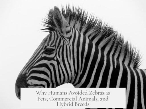 Why Humans Avoided Zebras as Pets, Commercial Animals, and Hybrid Breeds