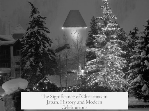 The Significance of Christmas in Japan: History and Modern Celebrations