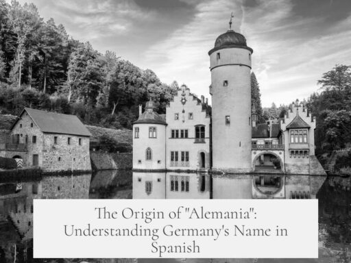 The Origin of "Alemania": Understanding Germany's Name in Spanish