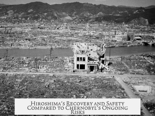 Hiroshima's Recovery and Safety Compared to Chernobyl's Ongoing Risks