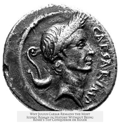 Why Julius Caesar Remains the Most Iconic Roman in History Without Being Rome's Top Conqueror or Ruler
