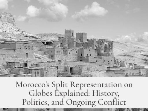 Morocco's Split Representation on Globes Explained: History, Politics, and Ongoing Conflict