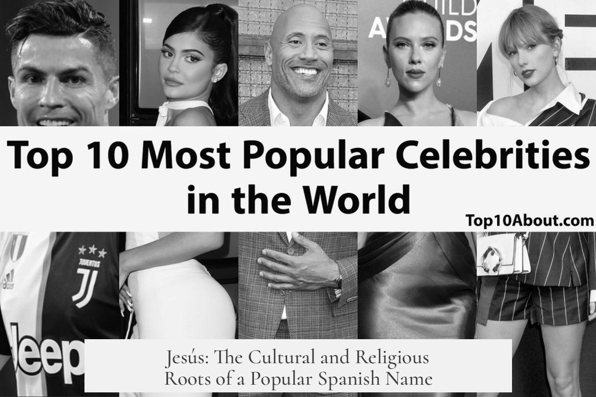Jesús: The Cultural and Religious Roots of a Popular Spanish Name