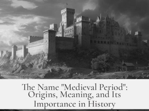 The Name "Medieval Period": Origins, Meaning, and Its Importance in History
