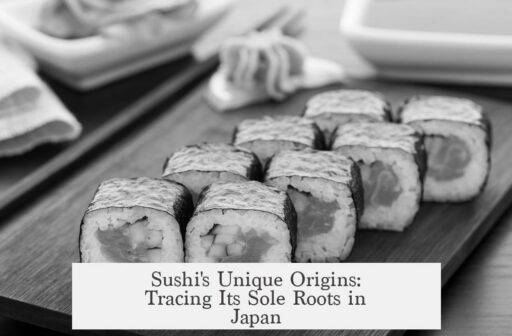 Sushi's Unique Origins: Tracing Its Sole Roots in Japan
