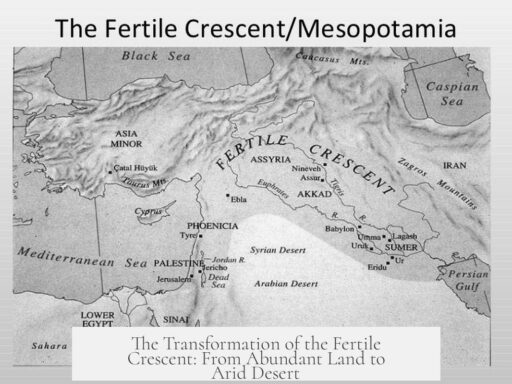 The Transformation of the Fertile Crescent: From Abundant Land to Arid Desert