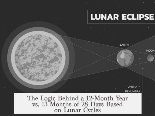 The Logic Behind a 12-Month Year vs. 13 Months of 28 Days Based on Lunar Cycles