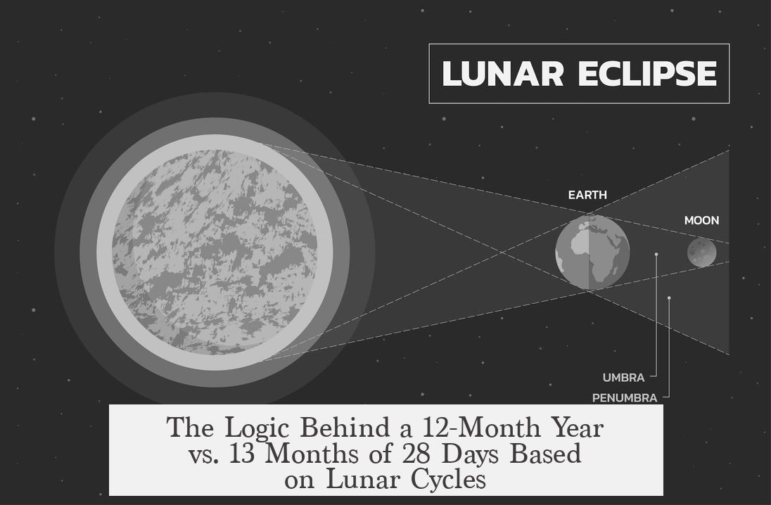 The Logic Behind a 12-Month Year vs. 13 Months of 28 Days Based on Lunar Cycles