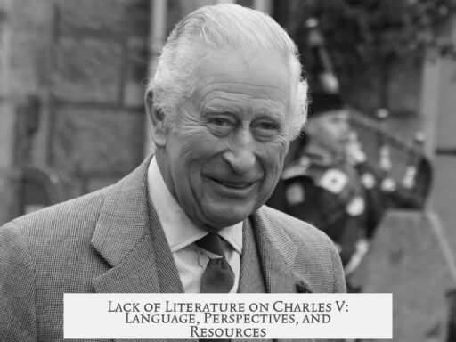 Lack of Literature on Charles V: Language, Perspectives, and Resources