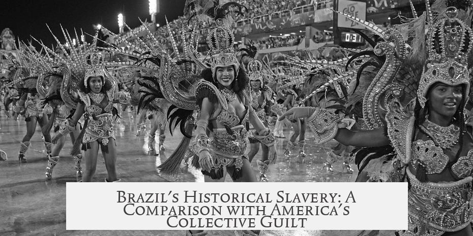 Brazil's Historical Slavery: A Comparison with America's Collective Guilt