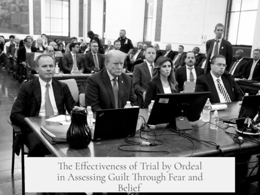 The Effectiveness of Trial by Ordeal in Assessing Guilt Through Fear and Belief