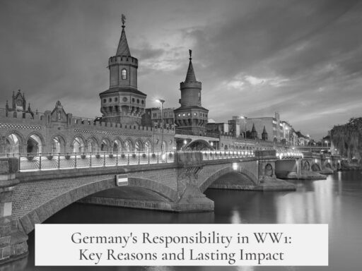 Germany's Responsibility in WW1: Key Reasons and Lasting Impact