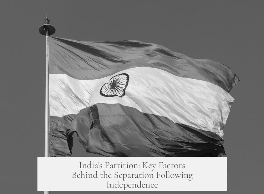 India's Partition: Key Factors Behind the Separation Following Independence