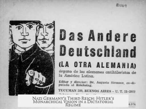Nazi Germany's Third Reich: Hitler's Monarchical Vision in a Dictatorial Regime