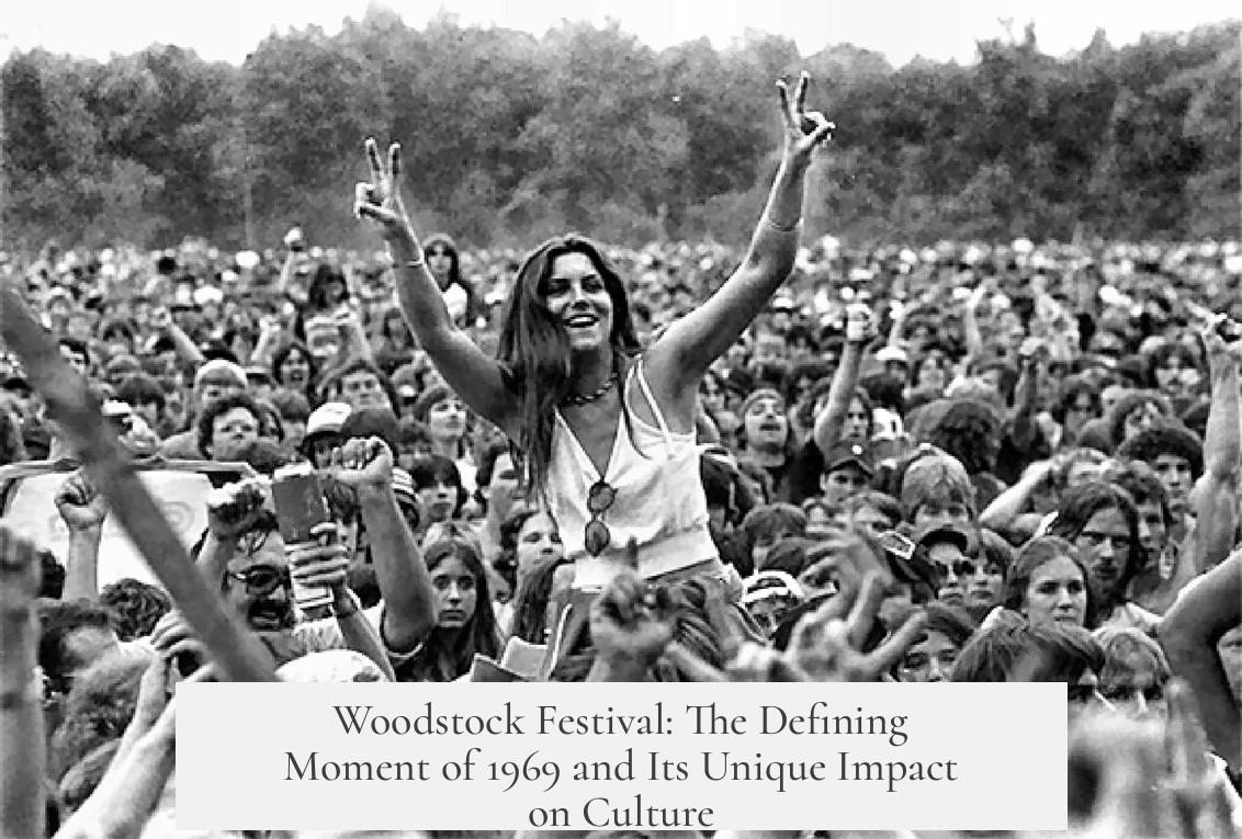 Woodstock Festival: The Defining Moment of 1969 and Its Unique Impact on Culture