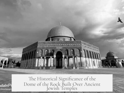 The Historical Significance of the Dome of the Rock Built Over Ancient Jewish Temples