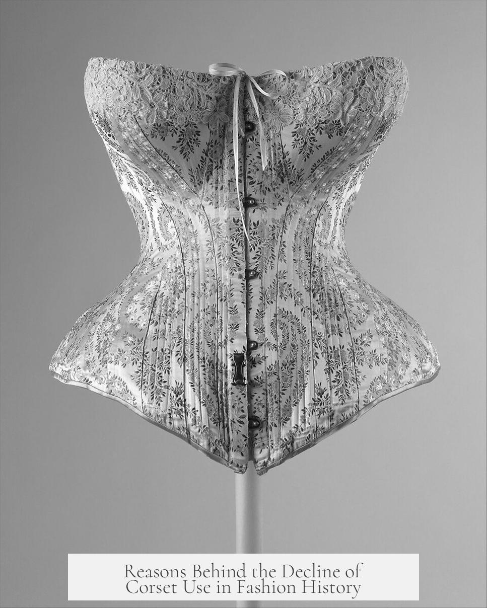 Reasons Behind the Decline of Corset Use in Fashion History
