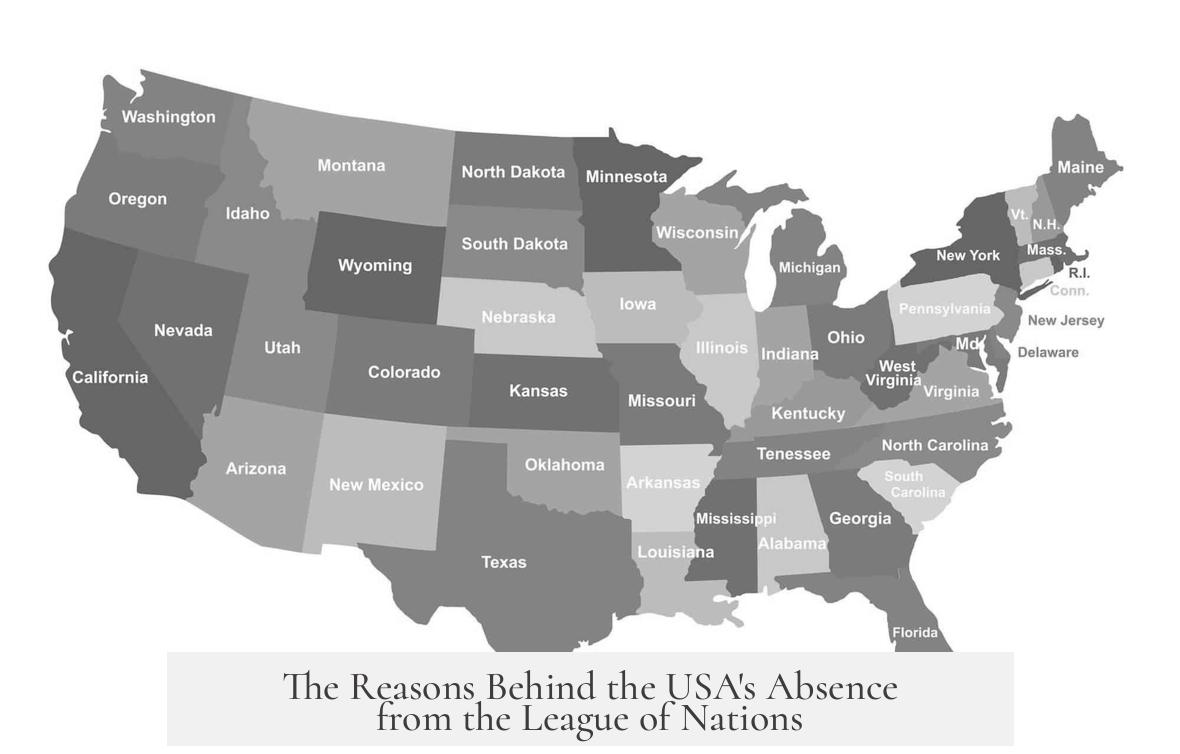 The Reasons Behind the USA's Absence from the League of Nations