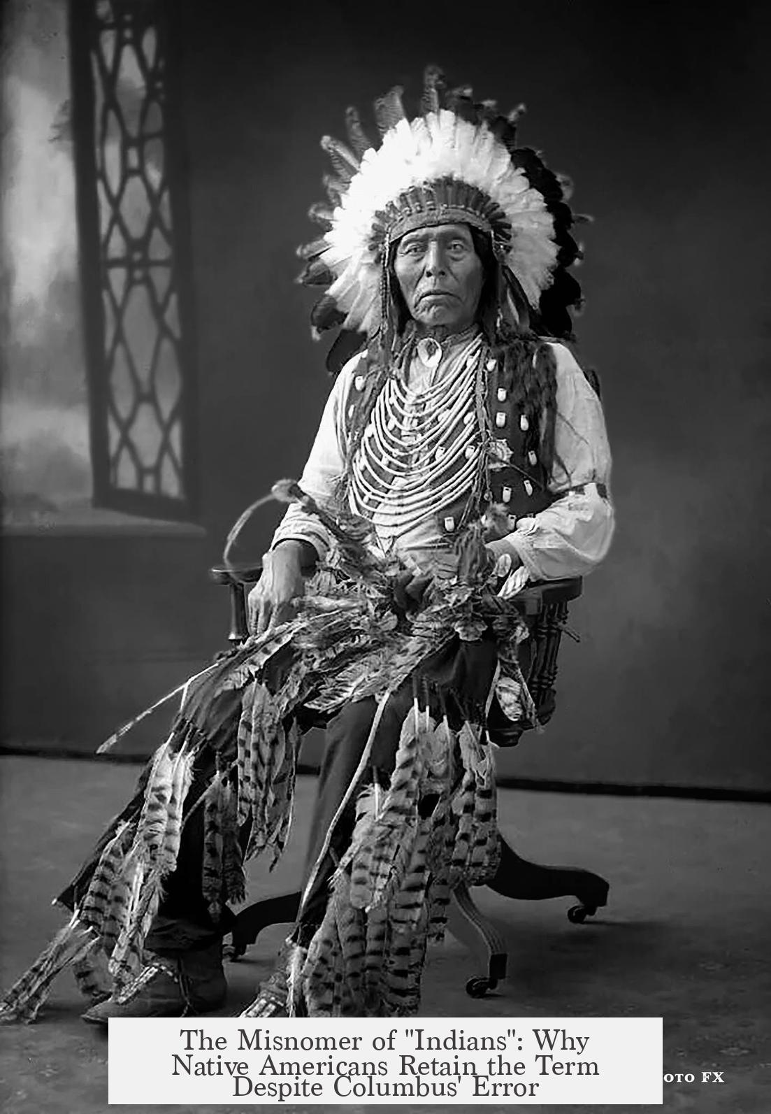 The Misnomer of "Indians": Why Native Americans Retain the Term Despite Columbus' Error
