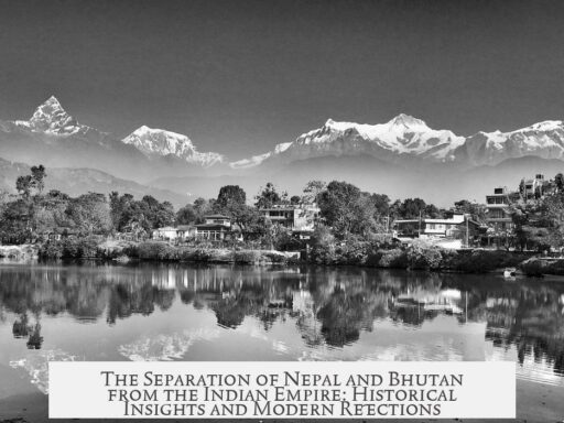 The Separation of Nepal and Bhutan from the Indian Empire: Historical Insights and Modern Reflections