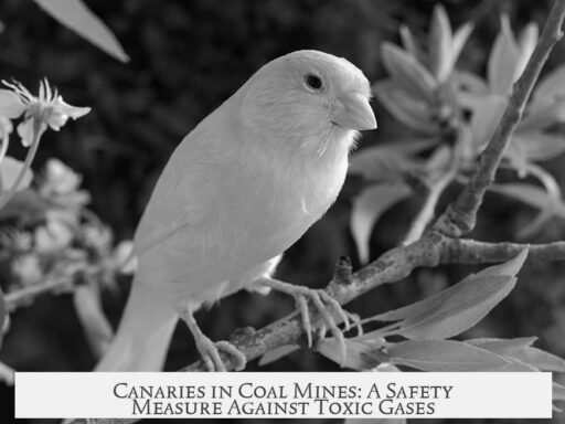 Canaries in Coal Mines: A Safety Measure Against Toxic Gases