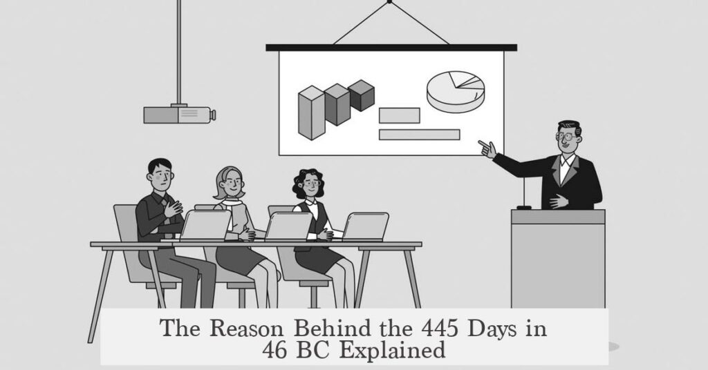 The Reason Behind the 445 Days in 46 BC Explained – Vintage – Old is Gold