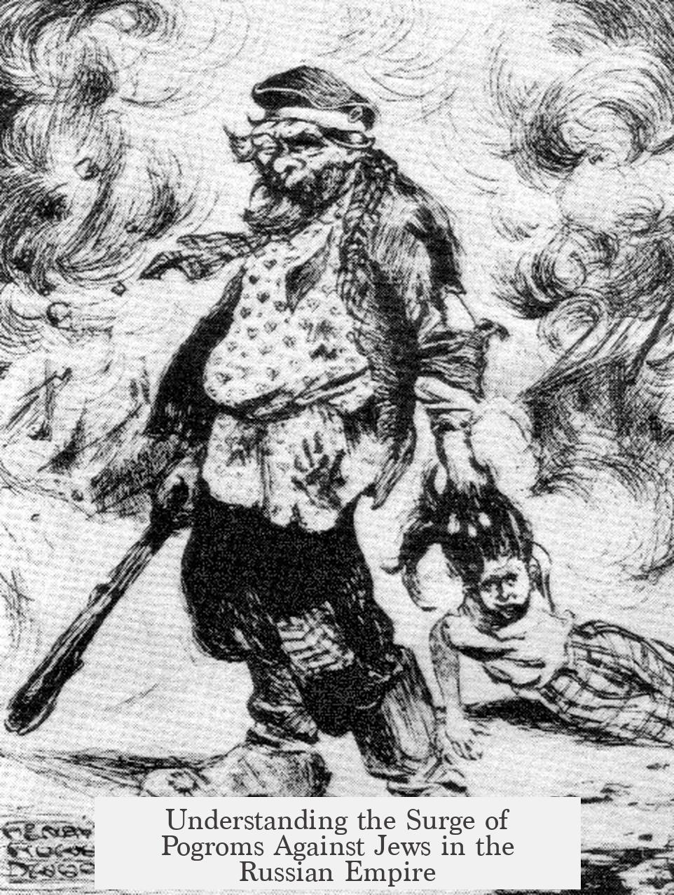 Understanding the Surge of Pogroms Against Jews in the Russian Empire