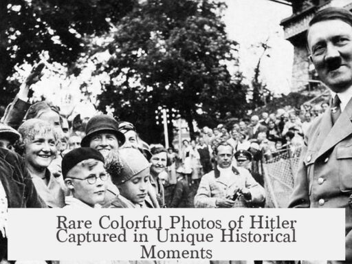 Rare Colorful Photos of Hitler Captured in Unique Historical Moments