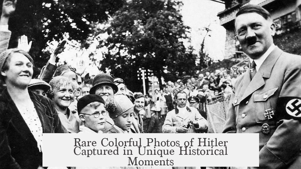 Rare Colorful Photos of Hitler Captured in Unique Historical Moments