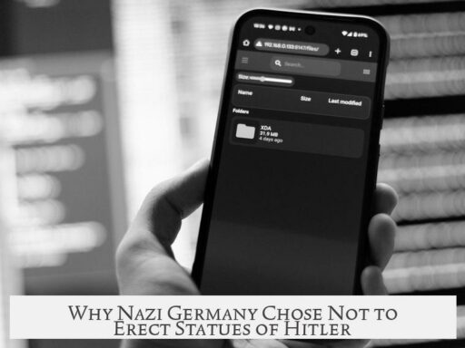 Why Nazi Germany Chose Not to Erect Statues of Hitler