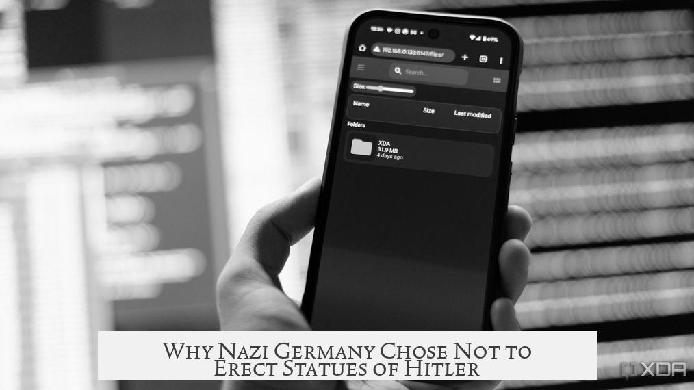 Why Nazi Germany Chose Not to Erect Statues of Hitler
