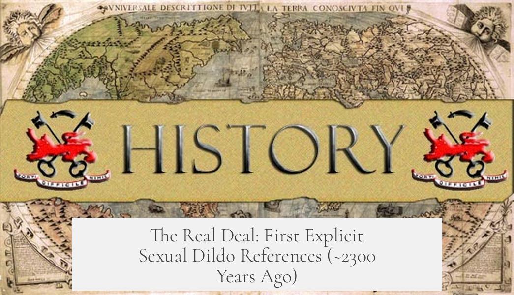 The Real Deal: First Explicit Sexual Dildo References (~2300 Years Ago)