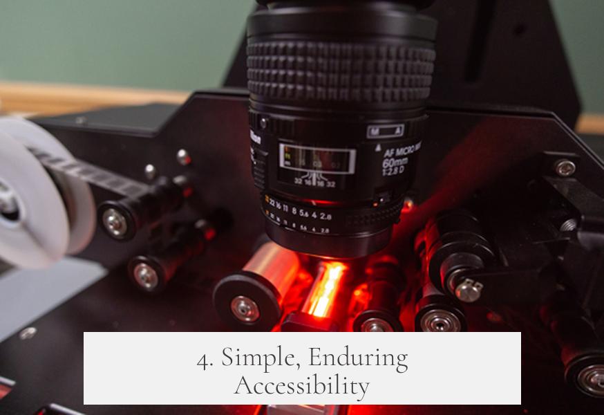 4. Simple, Enduring Accessibility