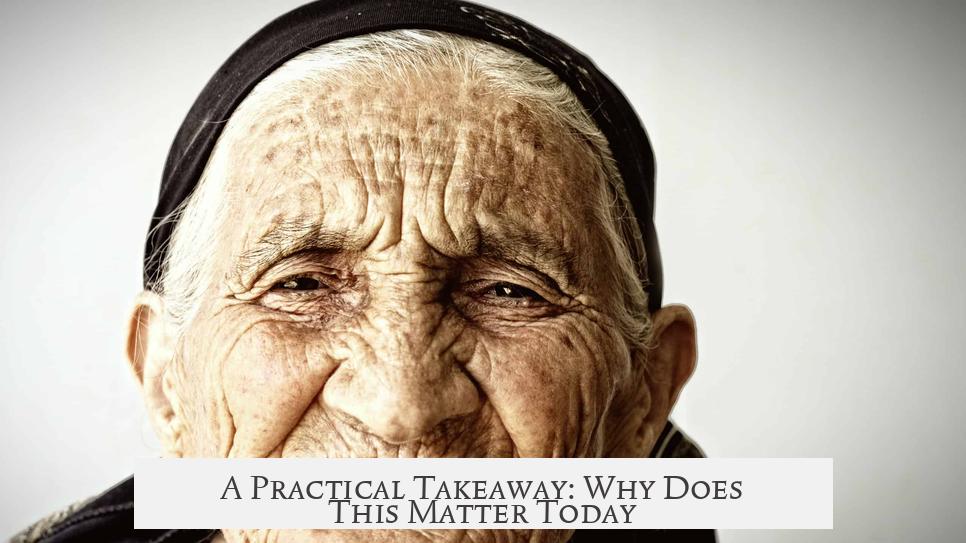 A Practical Takeaway: Why Does This Matter Today?