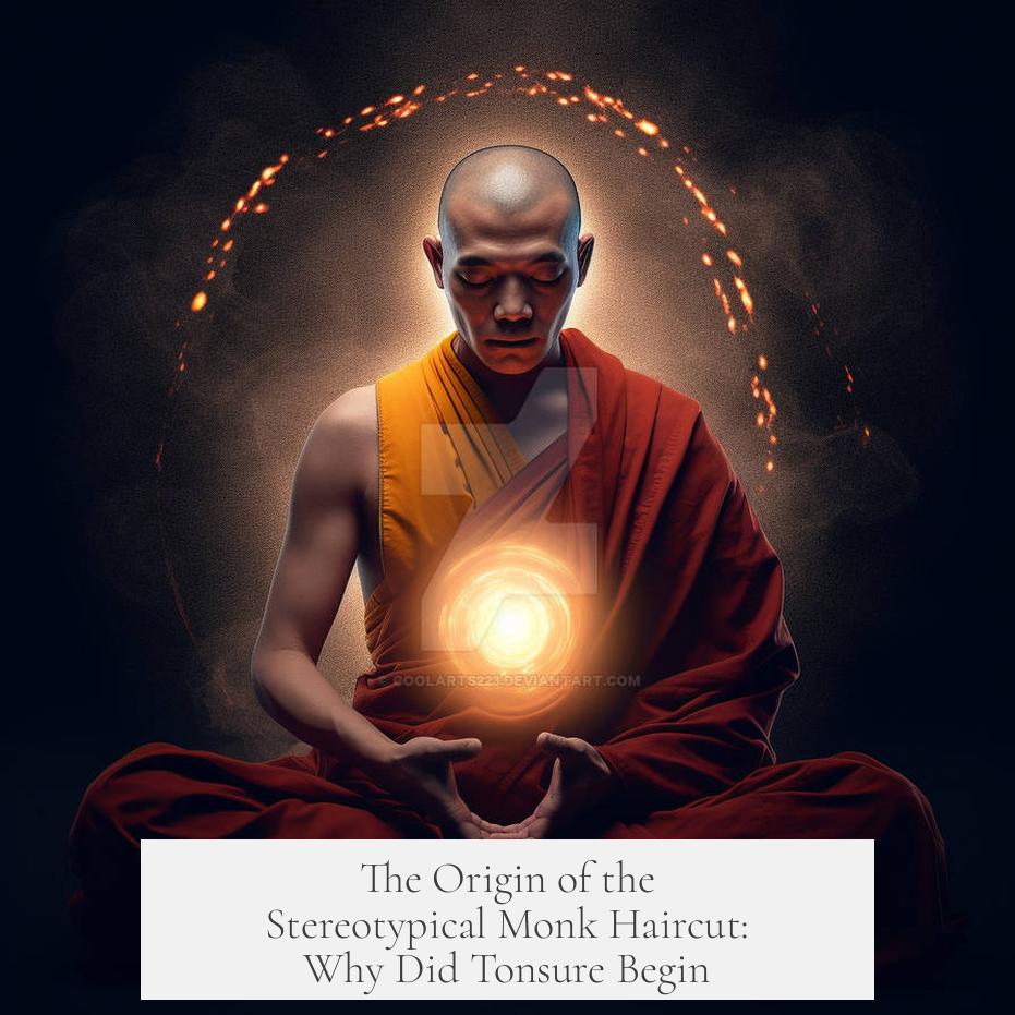 The Origin of the Stereotypical Monk Haircut: Why Did Tonsure Begin?