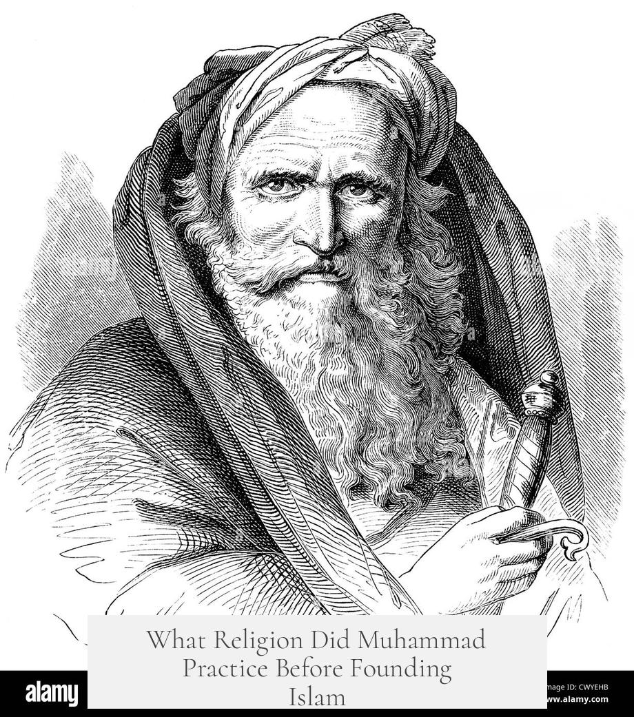 What Religion Did Muhammad Practice Before Founding Islam?