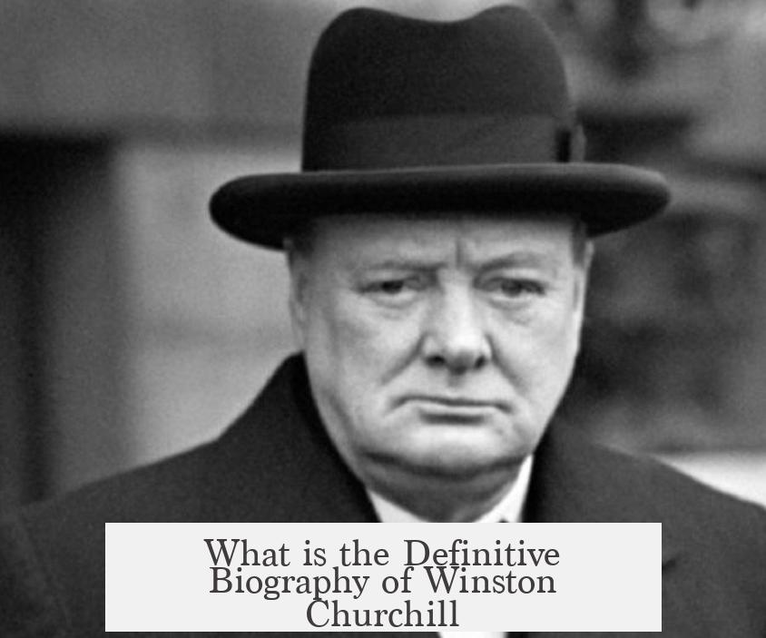 What is the Definitive Biography of Winston Churchill?