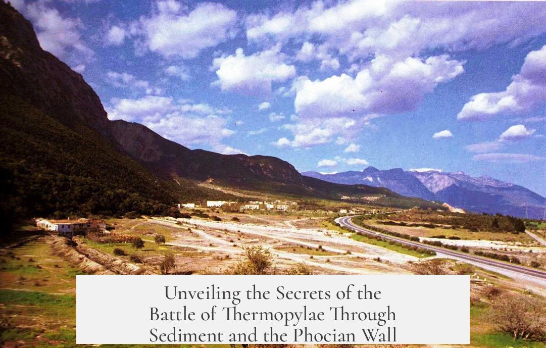 Unveiling the Secrets of the Battle of Thermopylae Through Sediment and the Phocian Wall
