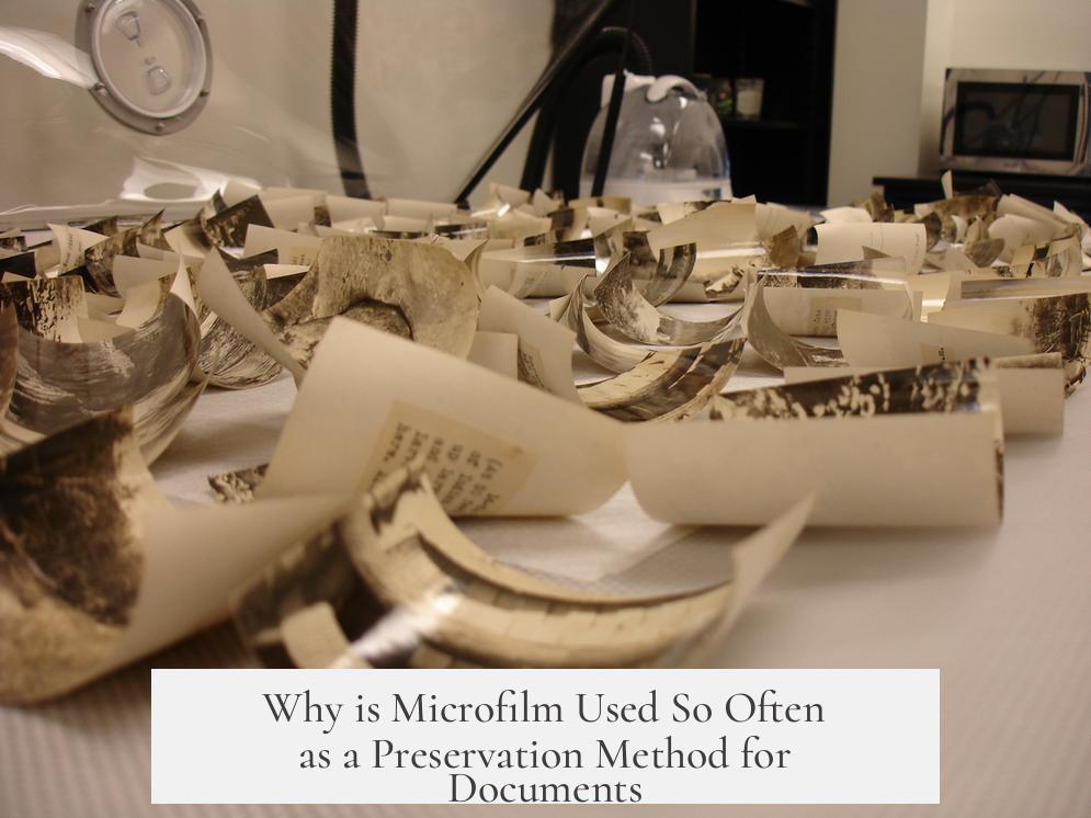 Why is Microfilm Used So Often as a Preservation Method for Documents?