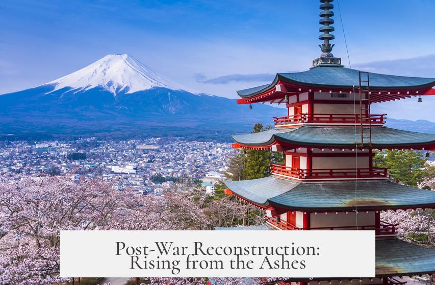 Post-War Reconstruction: Rising from the Ashes