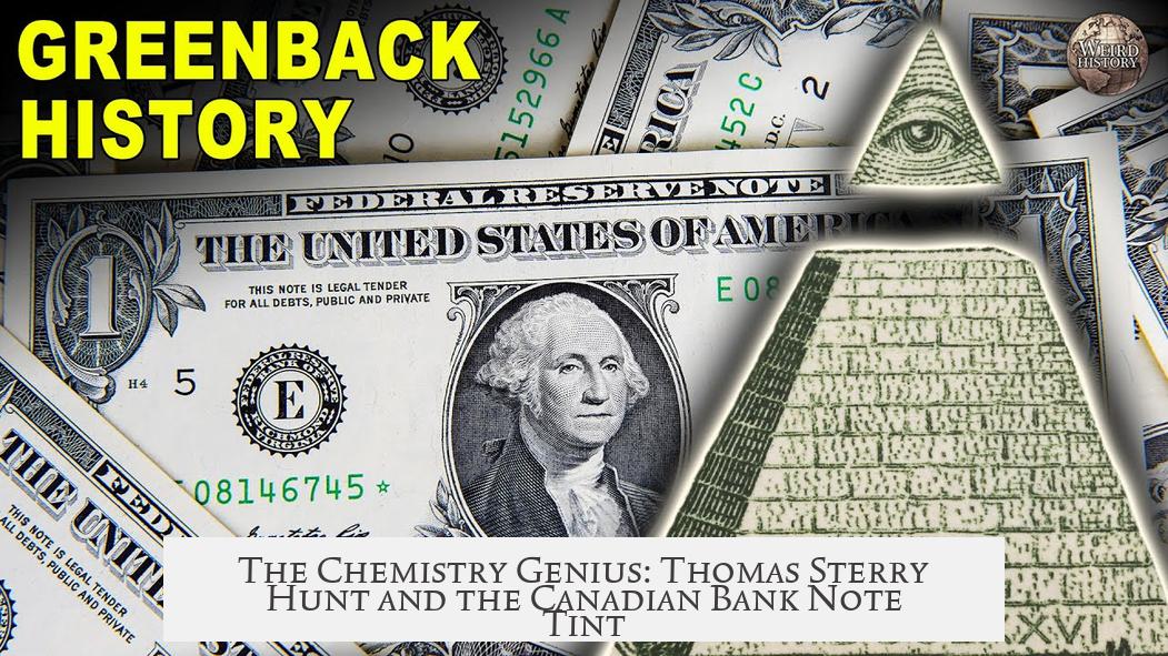 The Chemistry Genius: Thomas Sterry Hunt and the Canadian Bank Note Tint